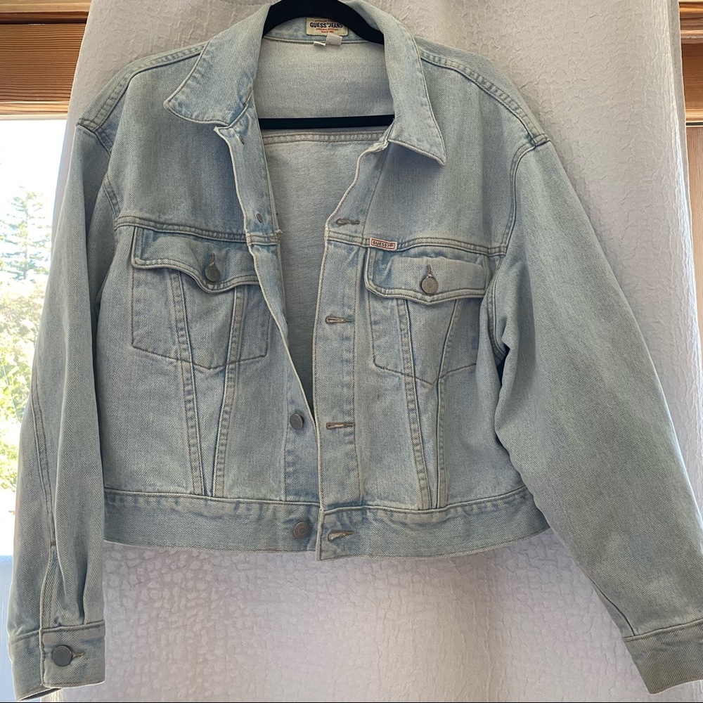 Guess Vintage Light Denim Jean Jacket